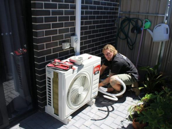 Ducted reverse cycle system installed by Koala Plumbing in Adelaide