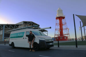 Koala Plumbing qualified trade and van in Adelaide