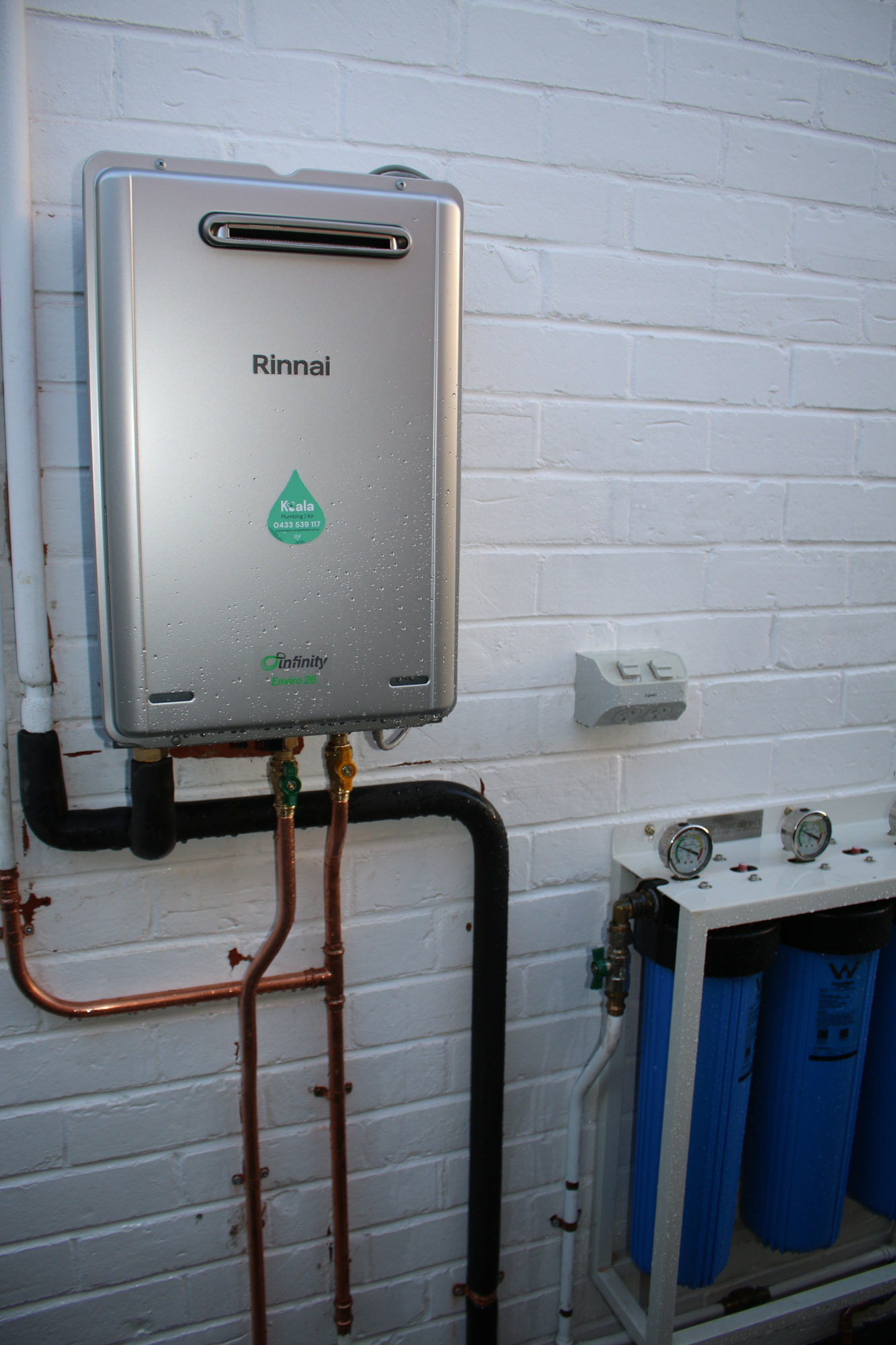 Rinnai hot water system