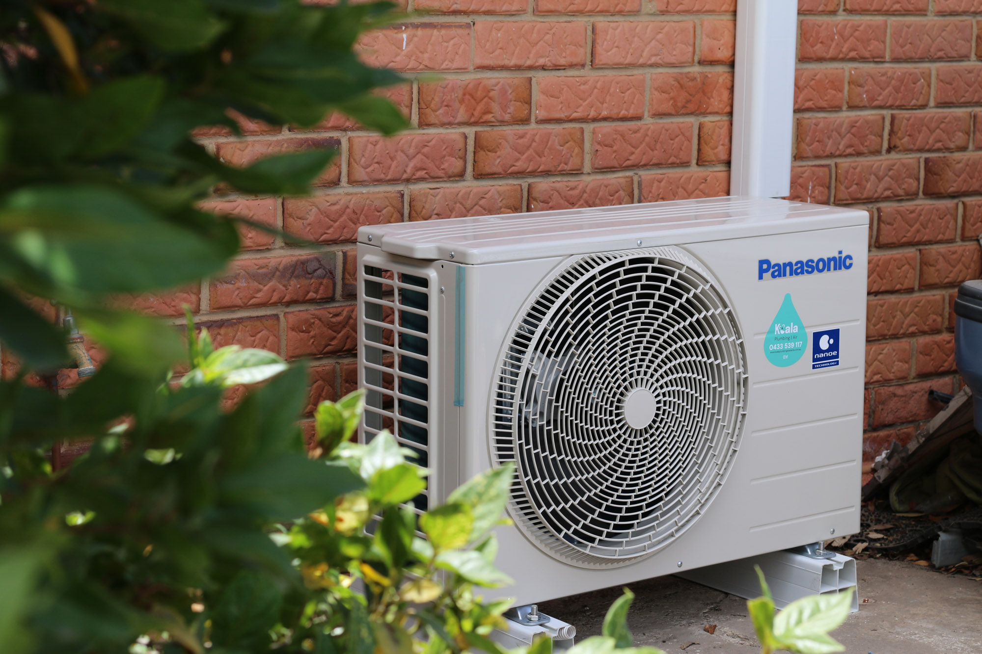 Air conditioner installed by Koala Plumbing in Adelaide