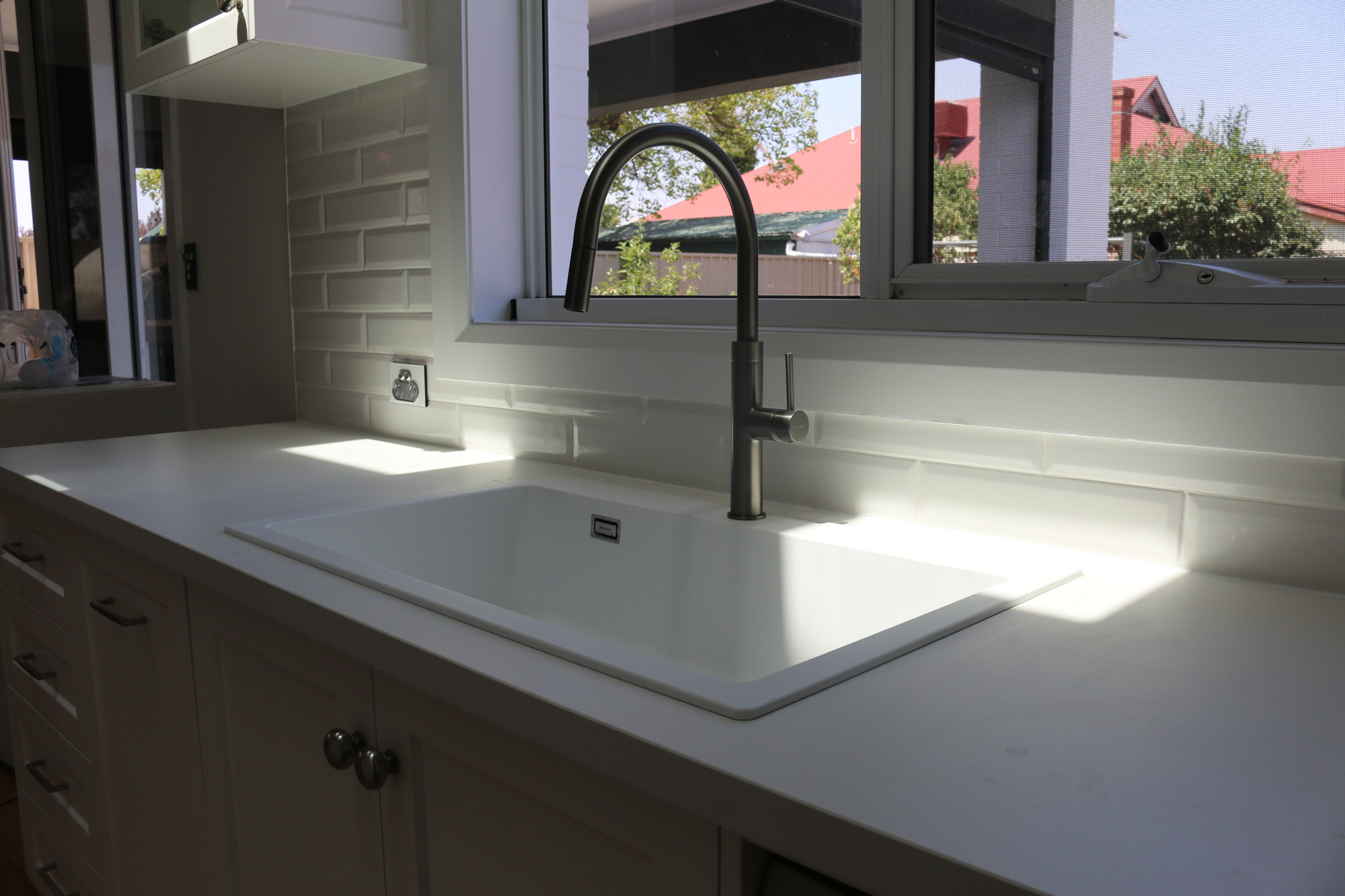 Kitchen tap fixed by Koala Plumbing in Adelaide