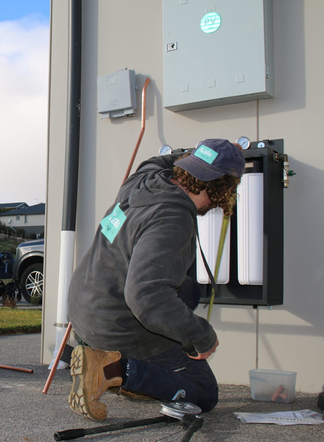 koala plumbing water filter installation